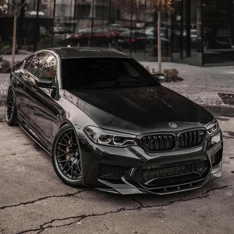BMW F90 M5 PRE-LCI RKP STYLE DRY CARBON FIBER FRONT LIP