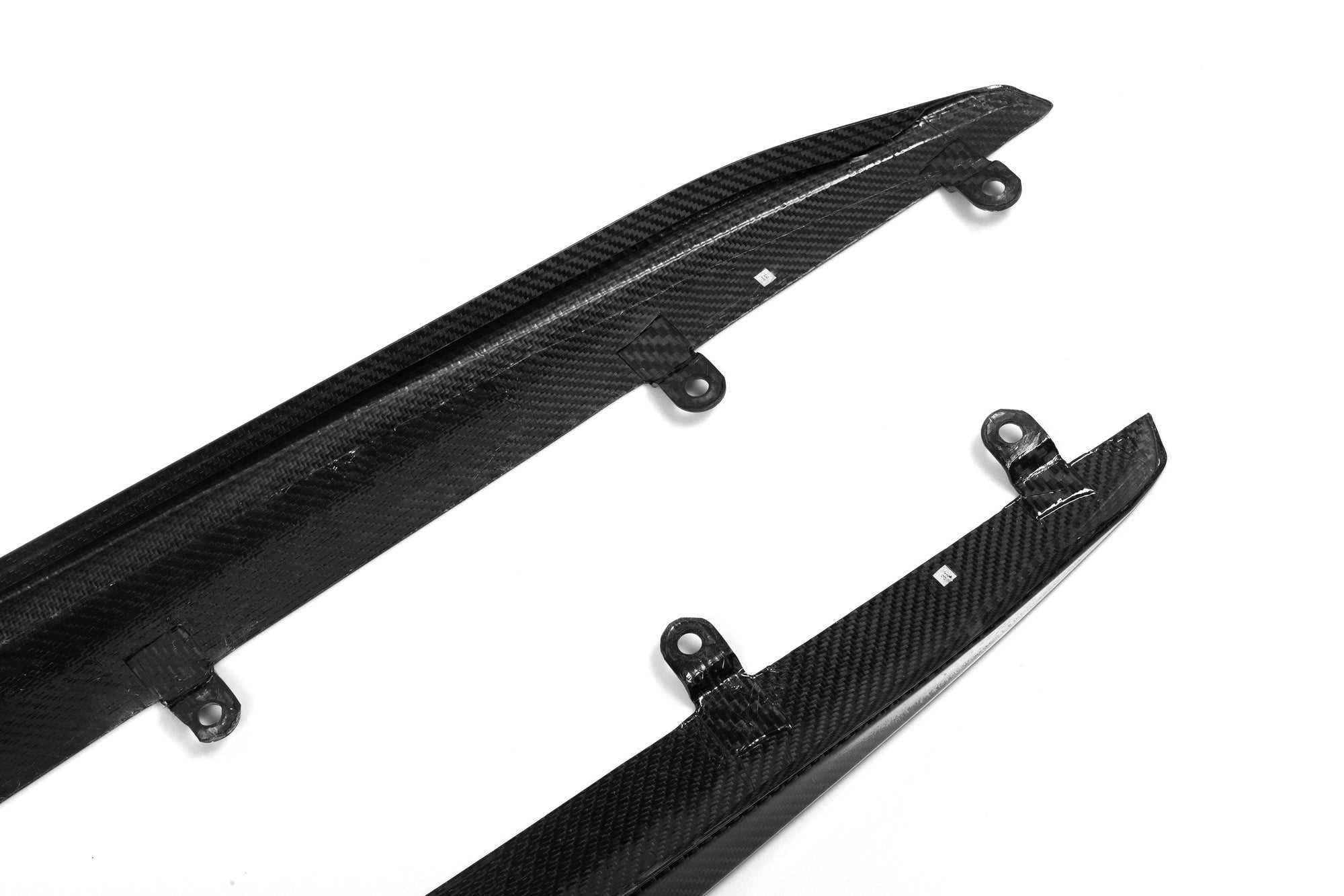SOOQOO STYLE DRY CARBON FIBER SIDE SKIRT EXTENSIONS BMW 8-SERIES F91 / F92