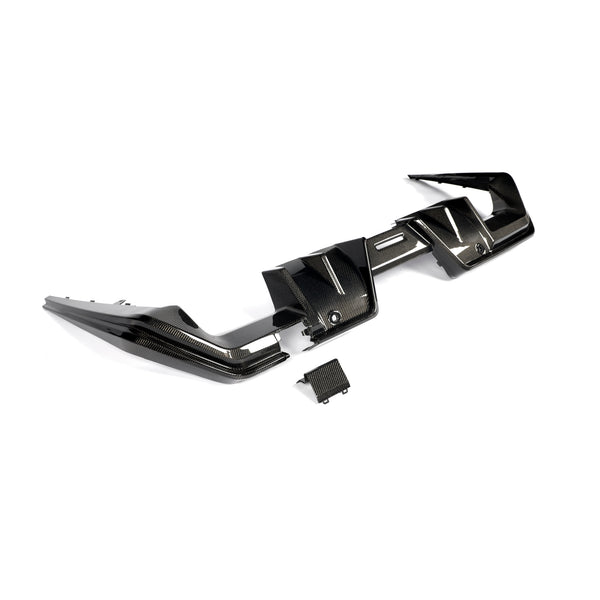 BMW M5 G90 G99 IHC STYLE DRY CARBON FIBER REAR DIFFUSER