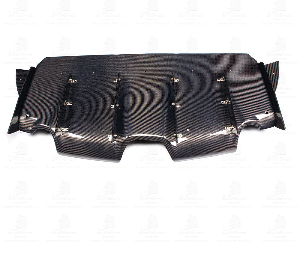 TOYOTA SUPRA A90 MK5 VRS STYLE WET CARBON FIBER REAR DIFFUSER
