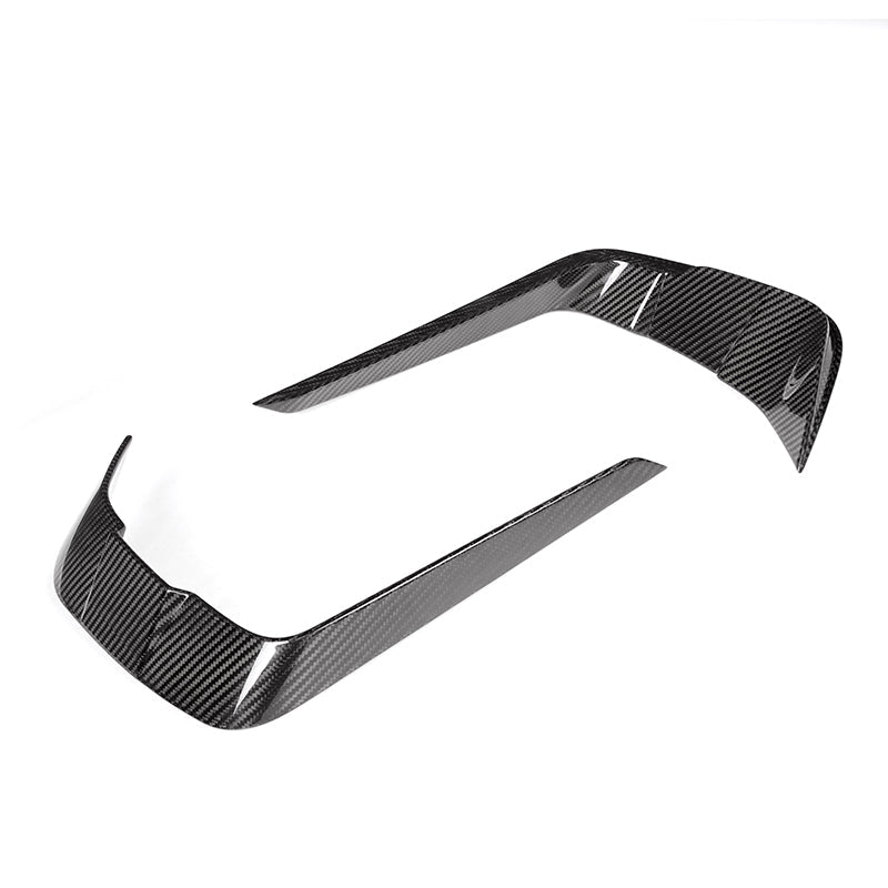 SOOQOO STYLE DRY CARBON FIBER FRONT FENDER CANARDS BMW 8-SERIES G14 / G15 / G16