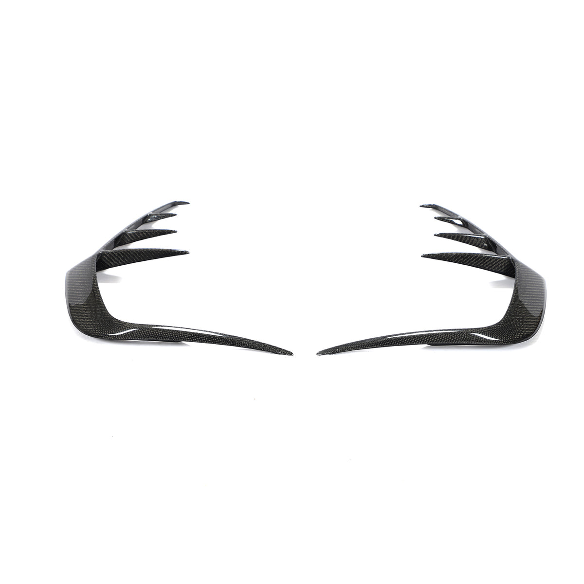 INFINITI Q60 COUPE 2016-2020 CARBON FIBER REAR BUMPER AIR CANARDS