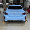 BMW M2 G87 TKD STYLE DRY CARBON FIBER REAR BUMPER LIP DIFFUSER