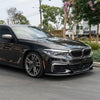 BMW 5 SERIES G30 3D STYLE DRY CARBON FIBER FRONT LIP