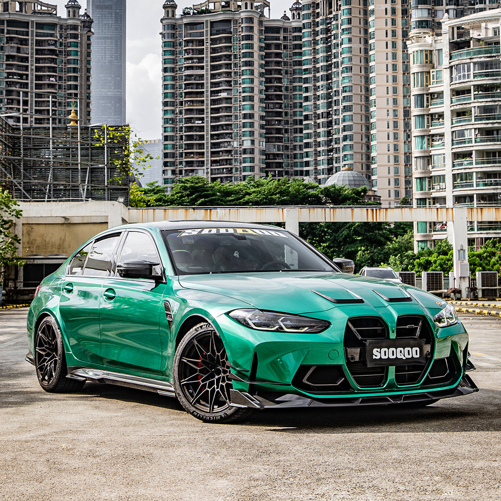BMW G8X SQ-V1 STYLE DRY CARBON FIBER FRONT LIP