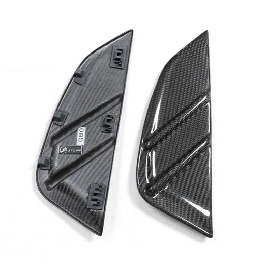 BMW G8X Dry Carbon Fiber Fender Air Knives V2