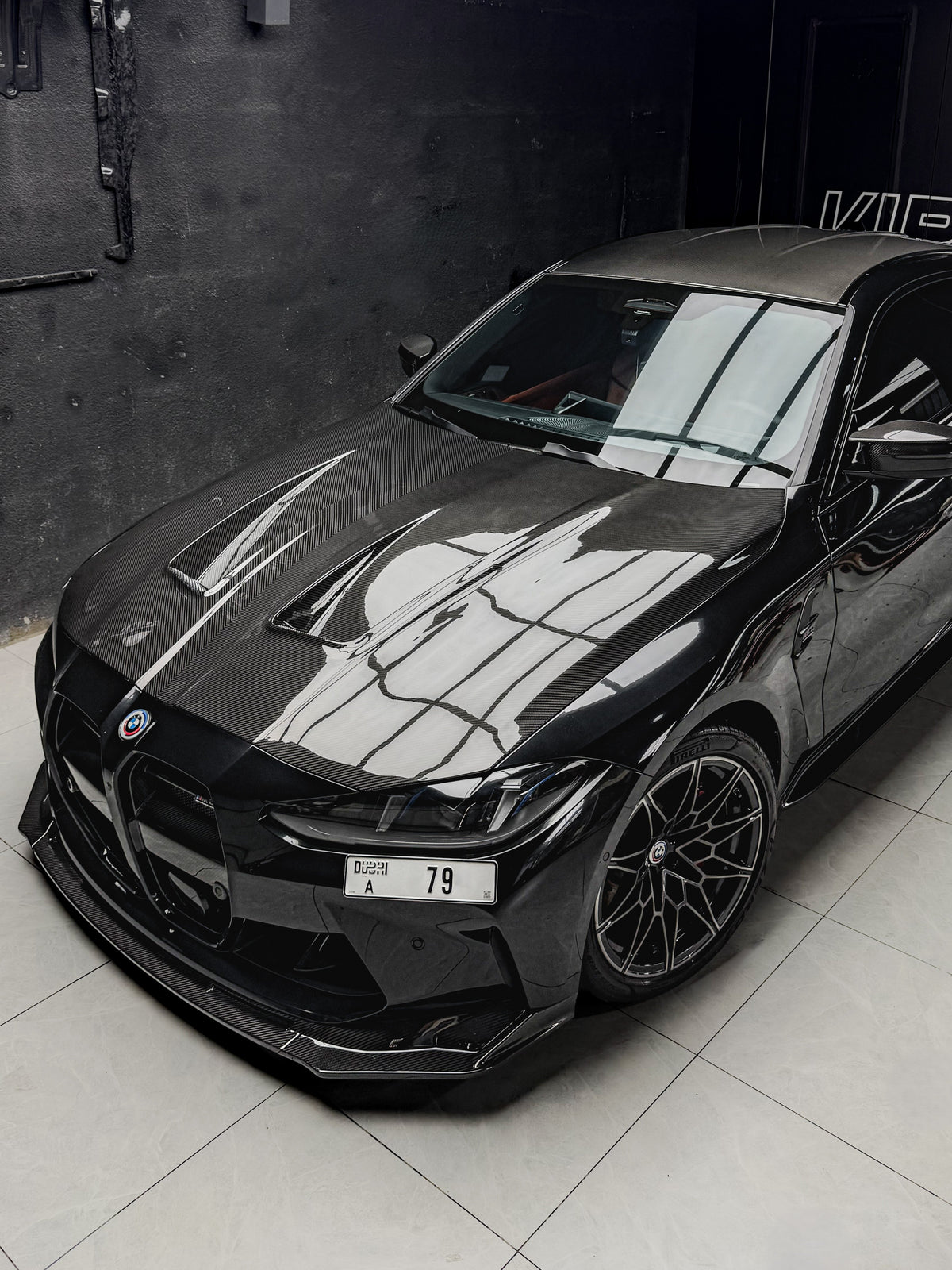 BMW G8X Carbon Fiber Vented Hood