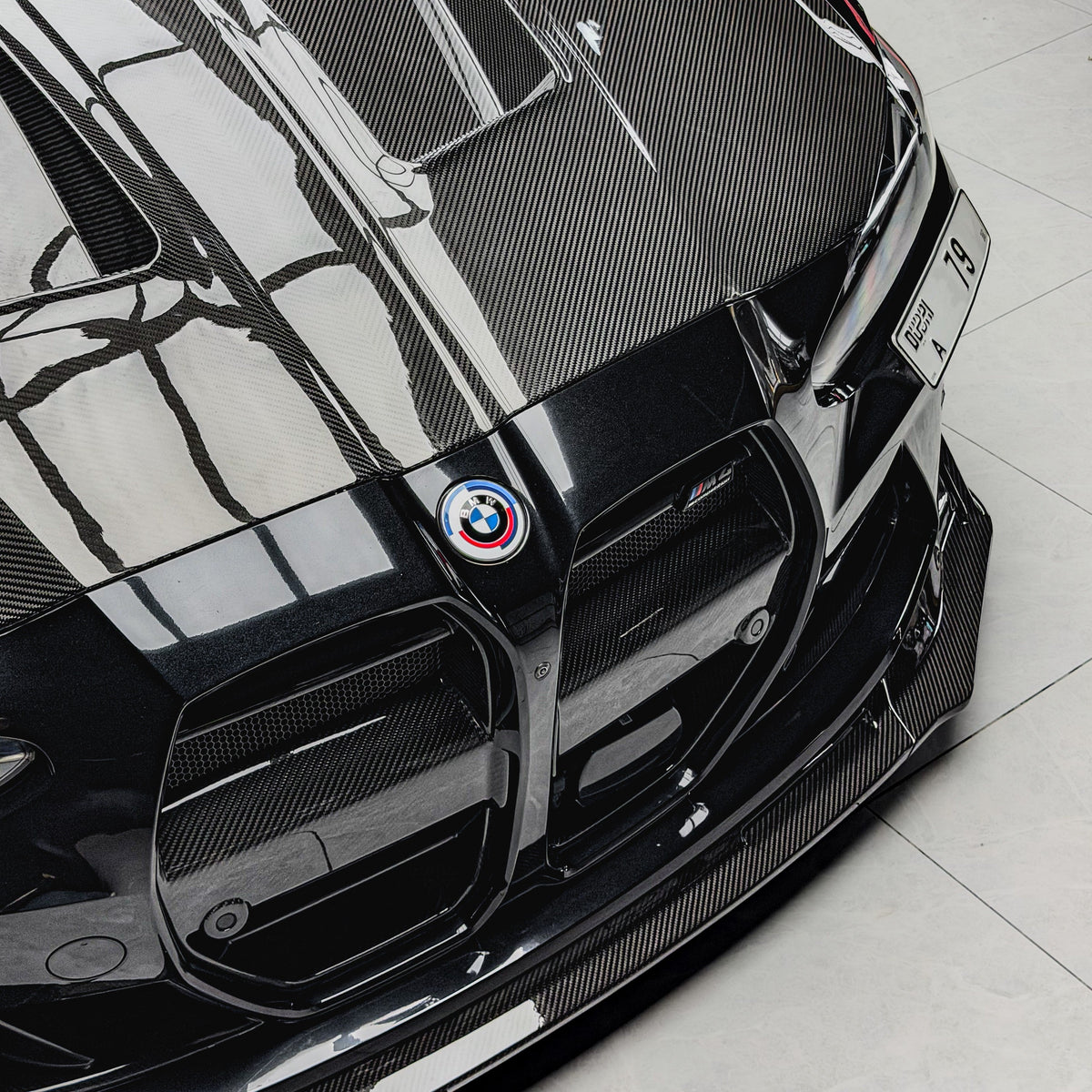 BMW G8X Carbon Fiber ST Style v2 Kidney Grille