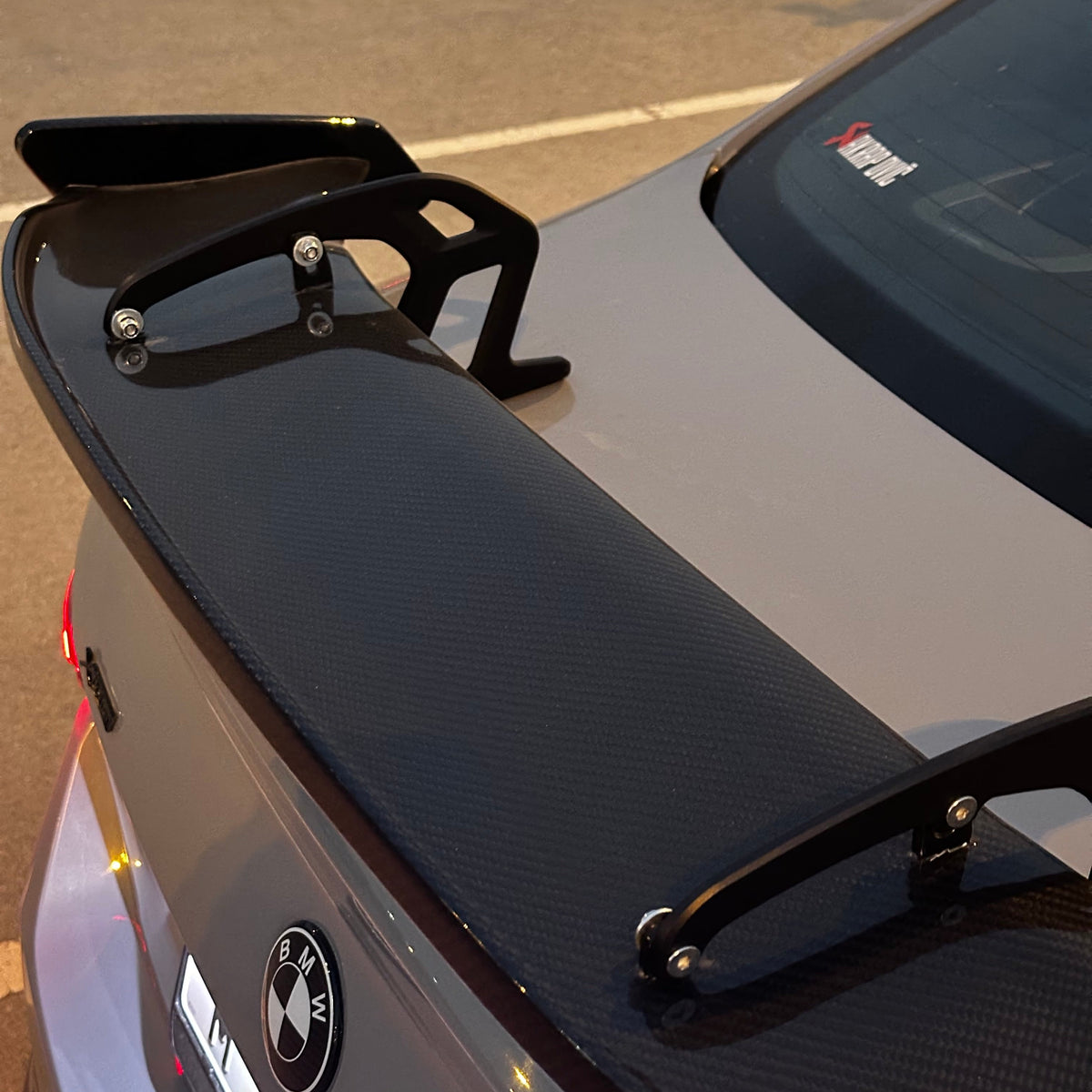 BMW G8X M3/M4 & G42 AK STYLE DRY CARBON FIBER REAR WING