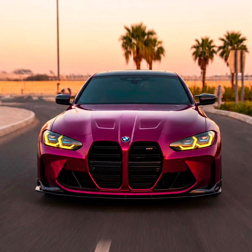 BMW G8X V Style Dry Carbon Fiber Front Lip