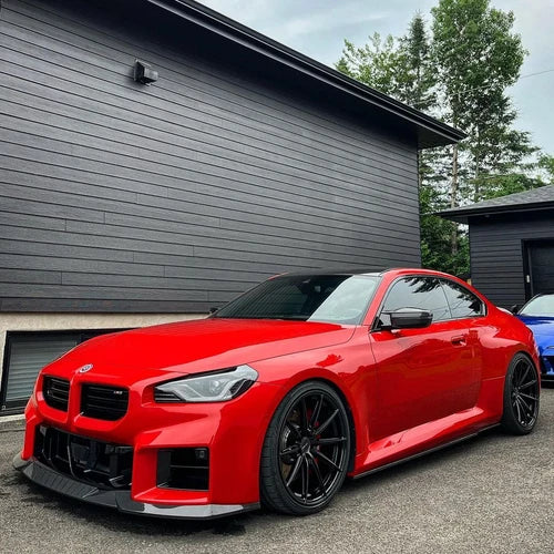 BMW G87 M2 Flat Style Dry Carbon Fiber Front Lip