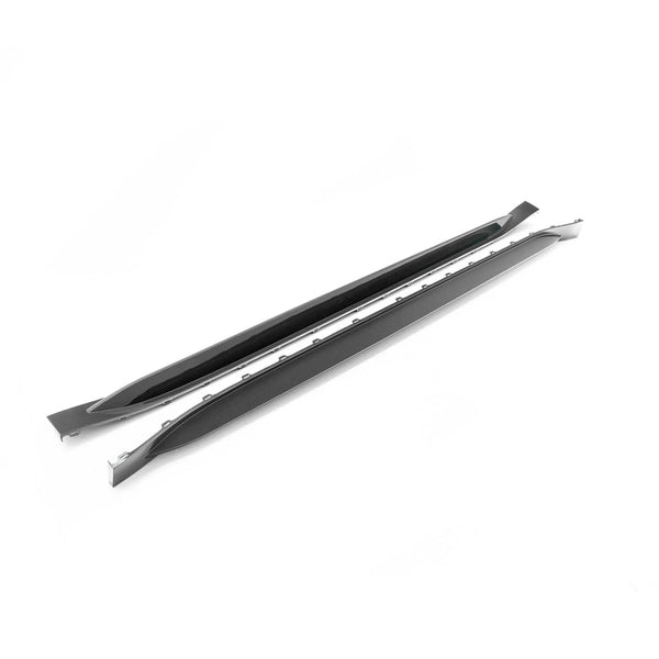 BMW G8X Dry Carbon Fiber OEM Side Skirts