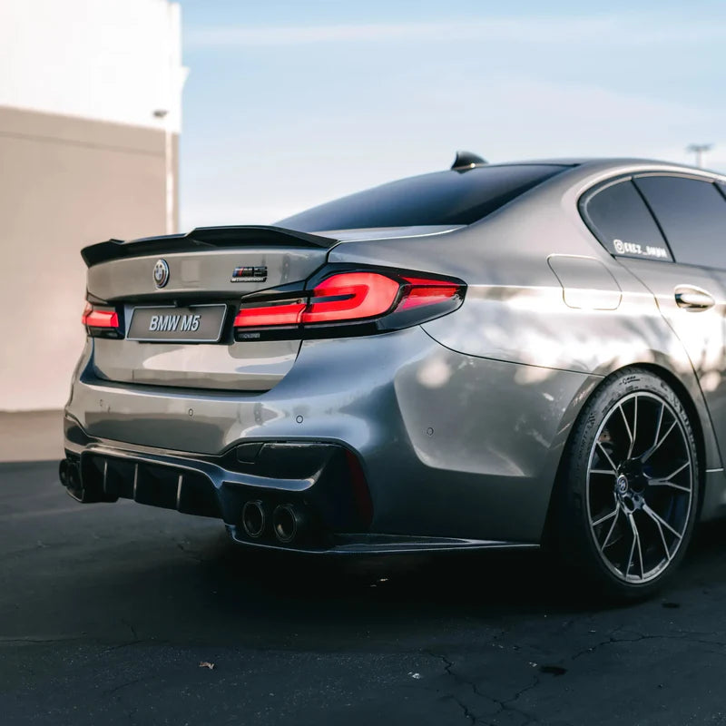 BMW F90 M5 PRO STYLE DRY CARBON FIBER REAR SPOILER