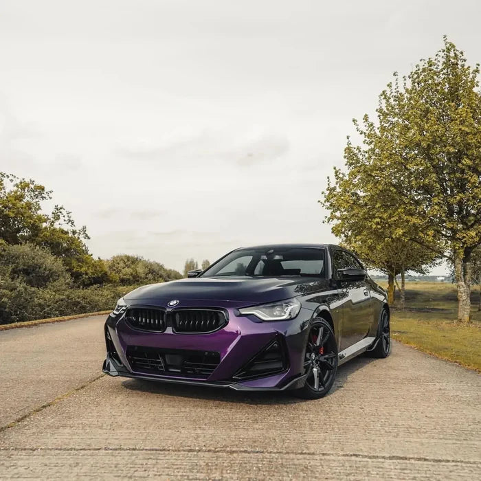BMW G42 M240I MP STYLE DRY CARBON FIBER FRONT LIP