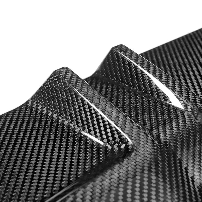 BMW G42 M240I MP STYLE DRY CARBON FIBER REAR DIFFUSER