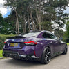 BMW G42 M240I MP STYLE DRY CARBON FIBER REAR DIFFUSER