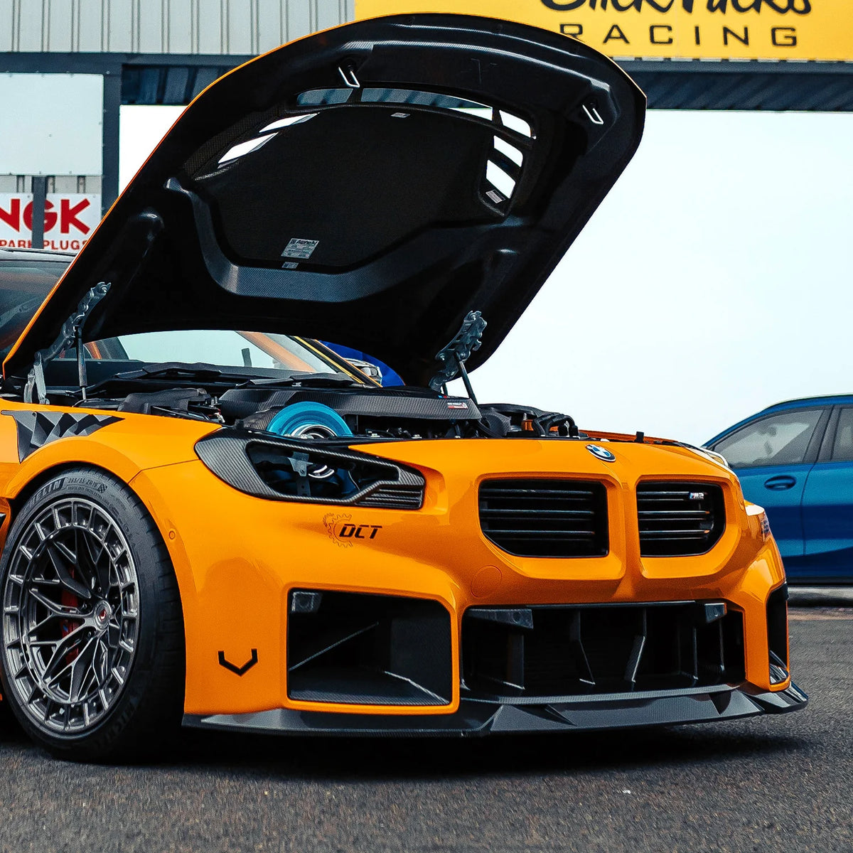 BMW G87 M2 & G42 2-Series IHC Style Carbon Fiber Headlight Delete