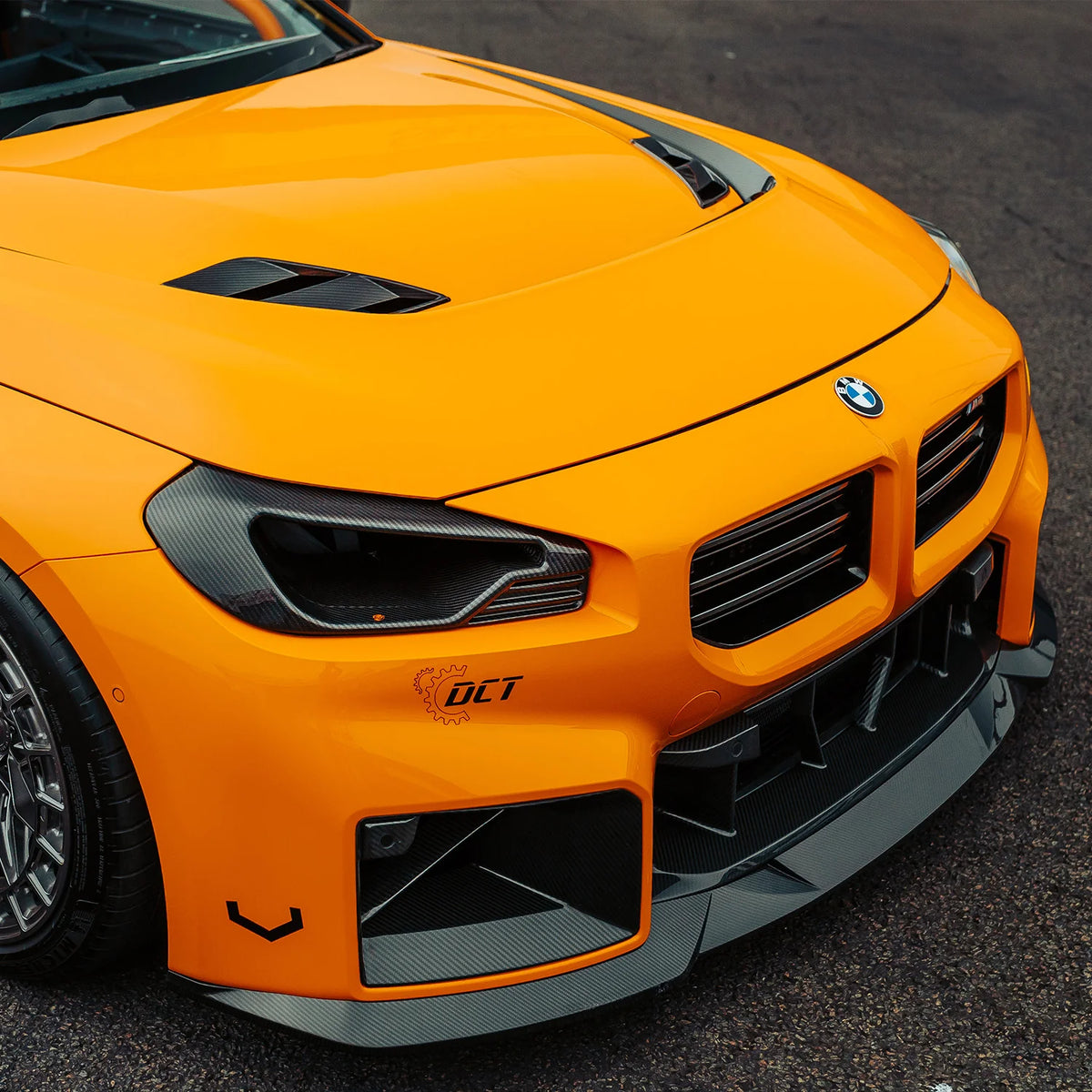 BMW G87 M2 & G42 2-Series IHC Style Carbon Fiber Headlight Delete