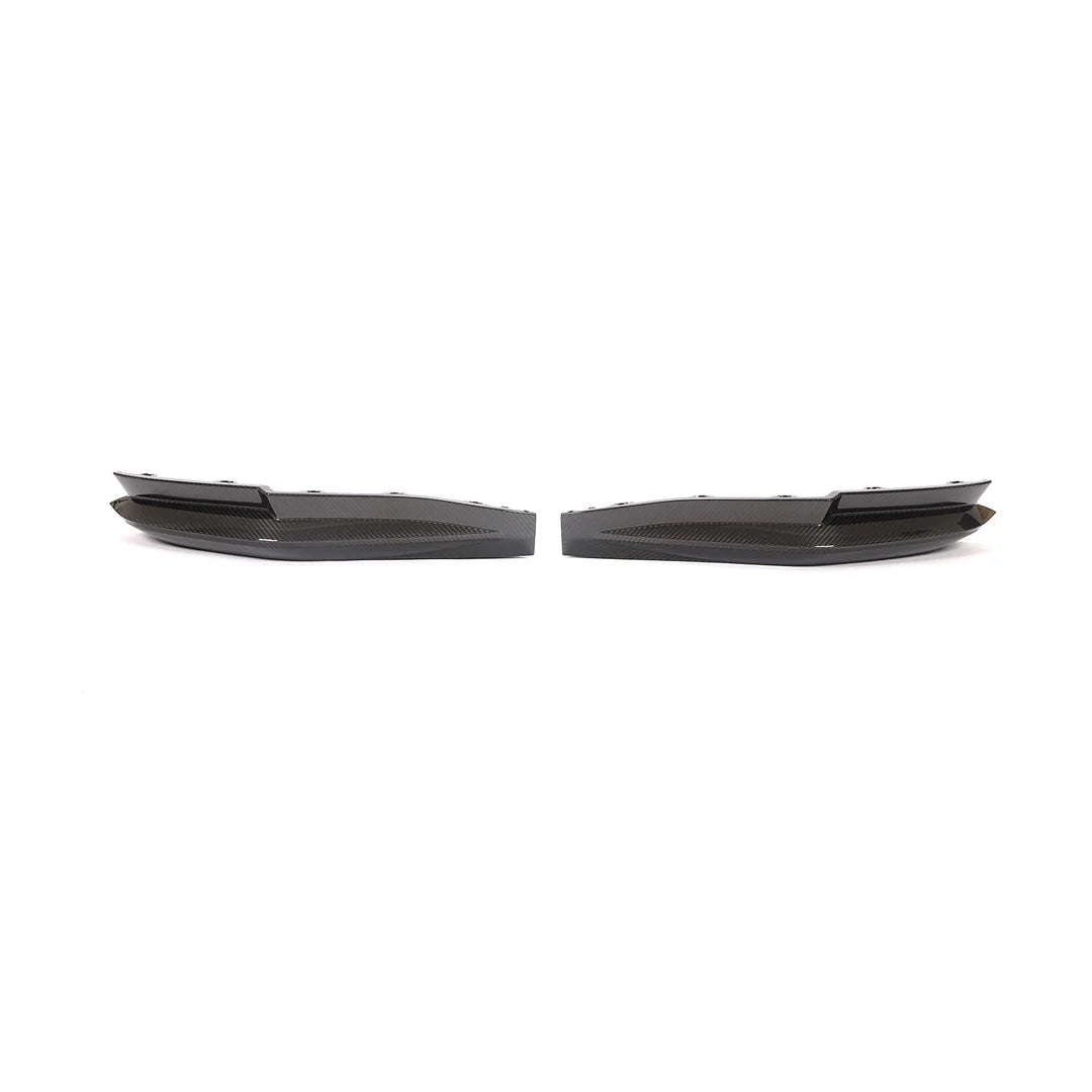 BMW G80 / G82 Dry Pre-Preg Carbon Fiber Rear Bumper Corners - OEM STYLE