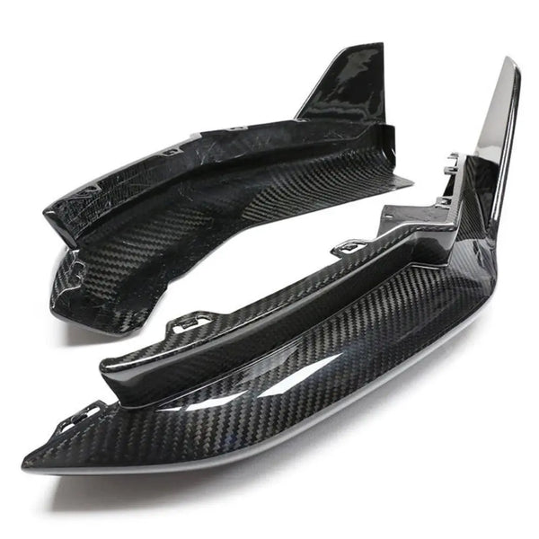 BMW G8X Dry Carbon Fiber MP Rear Splitters
