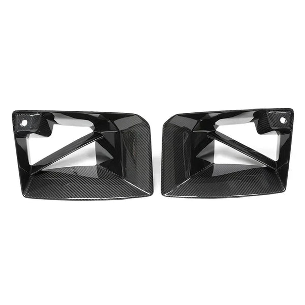 BMW G87 M2 Dry Carbon Fiber Front Bumper Air Inlet Vents