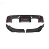 BMW G8X Dry Carbon Fiber AX Style Rear Diffuser with Corner Wraps