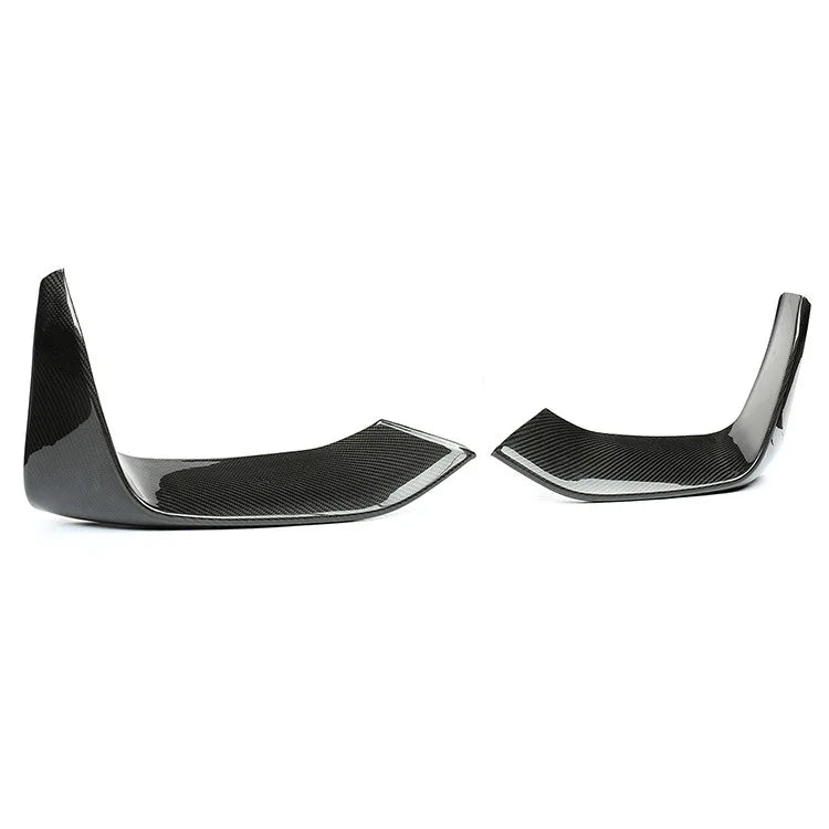 BMW F8X Dry Carbon Fiber MP Style Front Lip with Corner Wraps