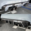 BMW G8X Carbon Fiber Rear Bumper Lip Trim