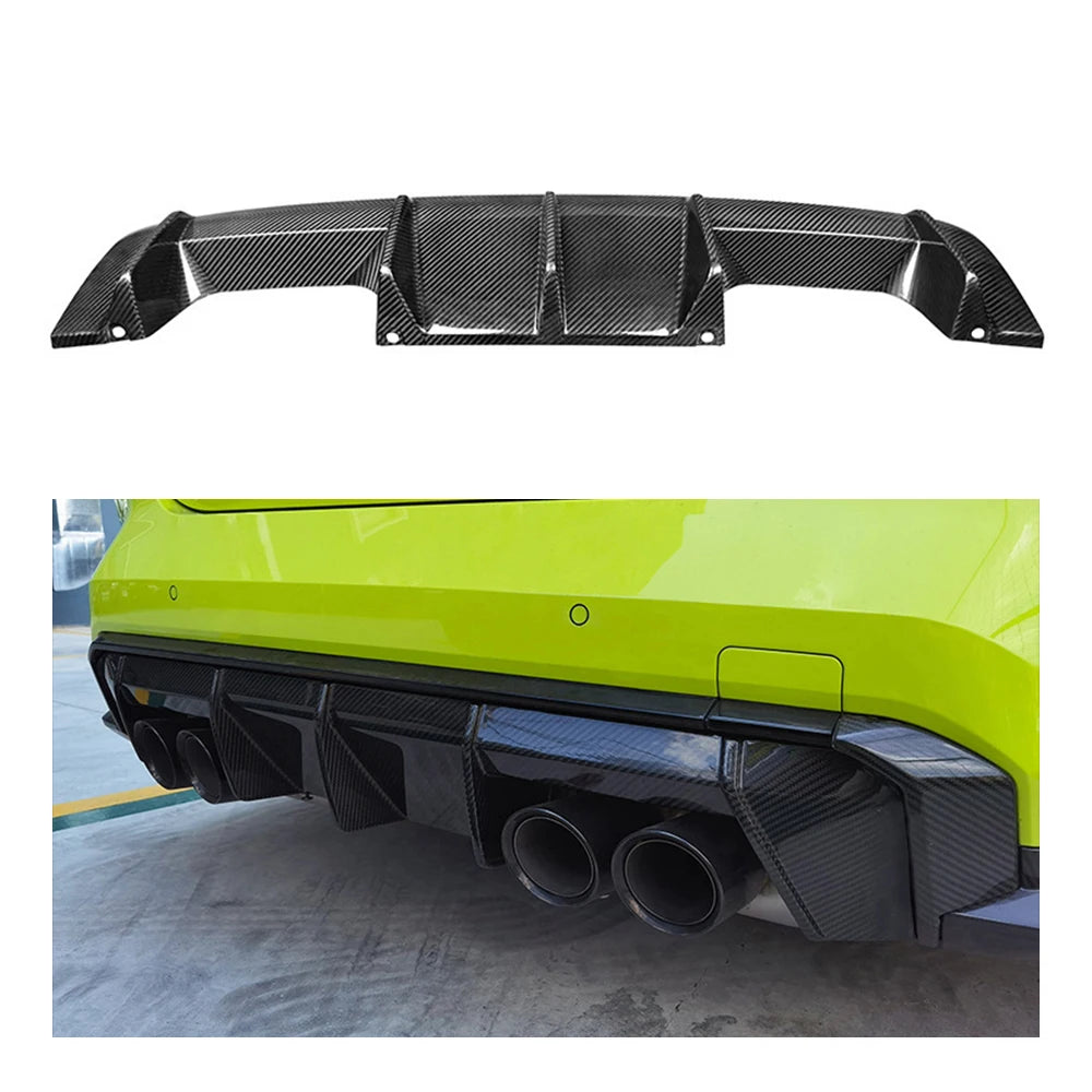 BMW G8X Carbon Fiber MP Style Rear Diffuser