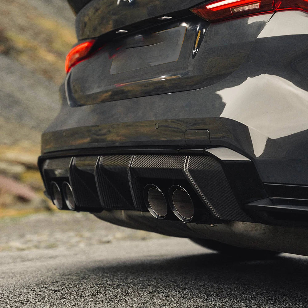 BMW G8X Carbon Fiber MP Style Rear Diffuser