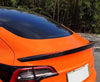 Tesla Model 3 2017–2023 Carbon Fiber Rear Trunk Spoiler