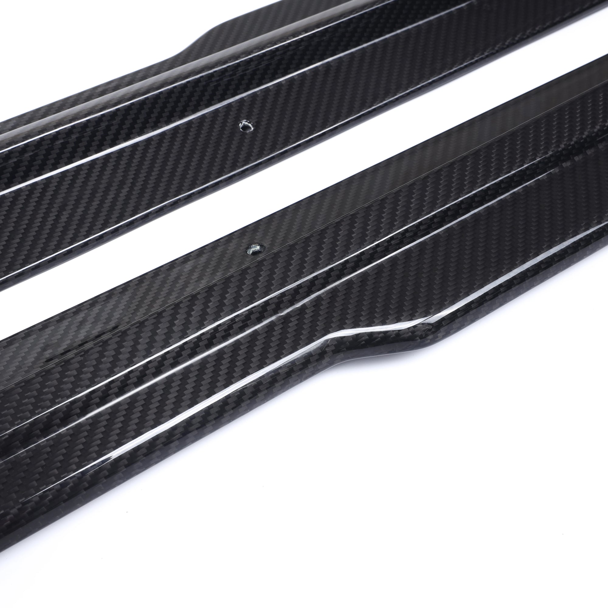 BMW G87 M2 Dry Carbon Fiber AE Style Side Skirts