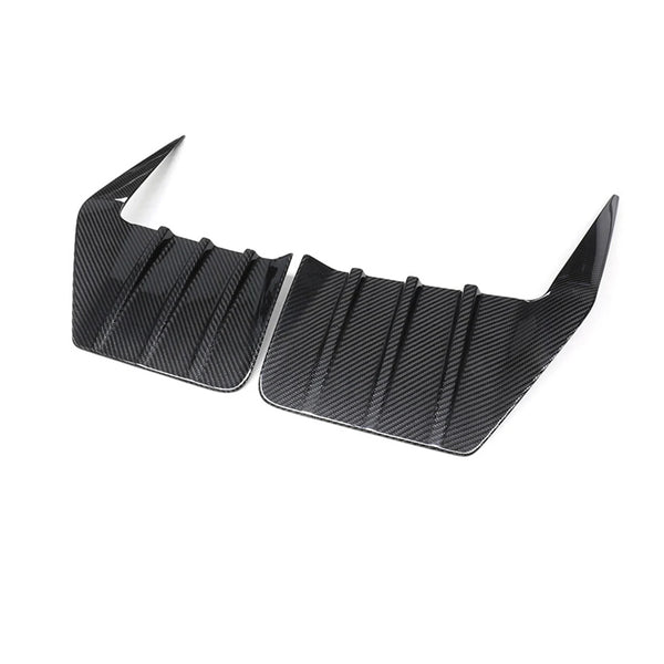 BMW G87 M2 Dry Carbon Fiber Rear Bumper Air Vent Trim