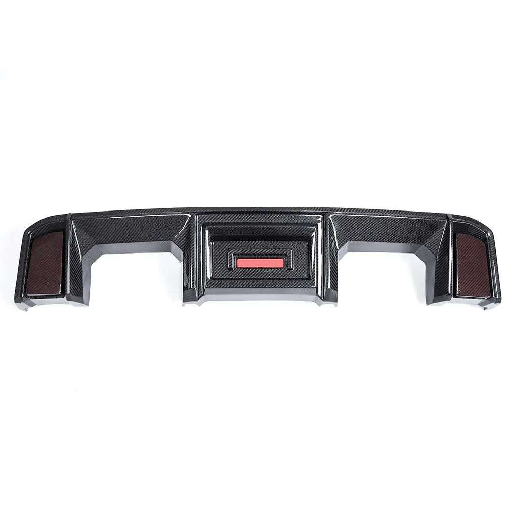 BMW G8X Dry Carbon Fiber AX Style Rear Diffuser with Corner Wraps