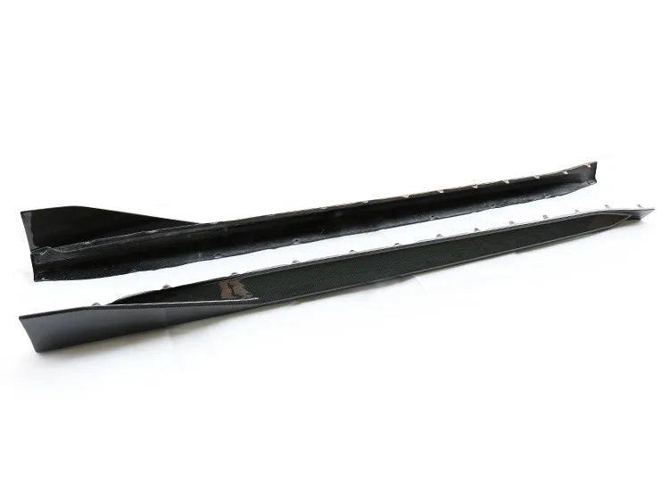 BMW G8X Dry Carbon Fiber MP Style Side Skirts