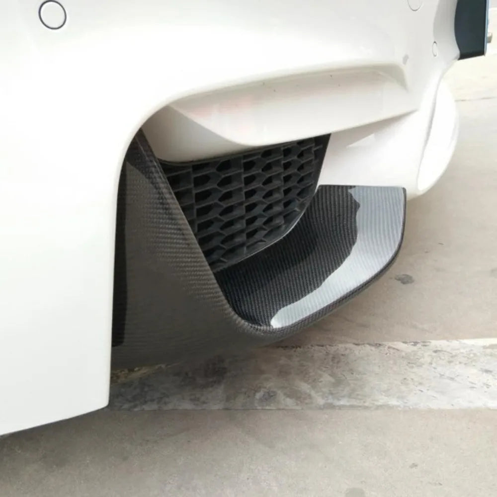 BMW F8X Dry Carbon Fiber MP Style Front Lip with Corner Wraps