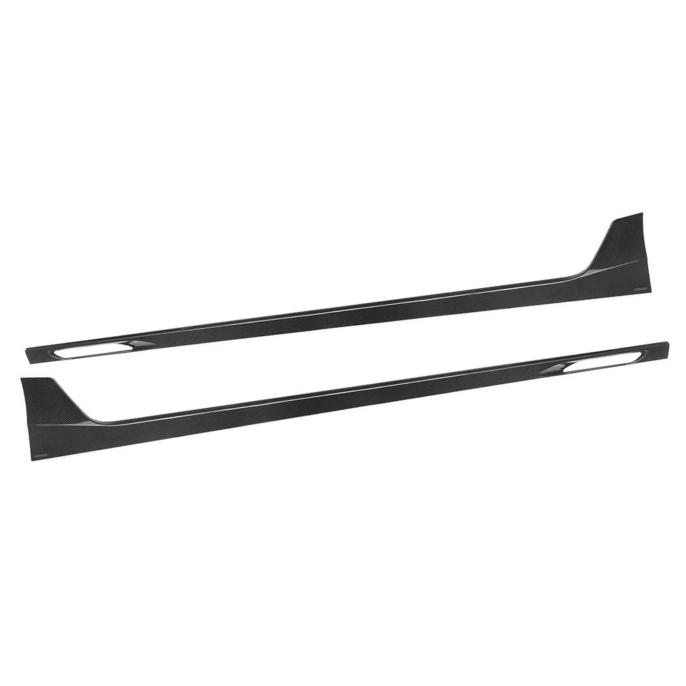 SOOQOO V2 BMW M5 G90 Side Skirt In Prepreg Carbon Fiber