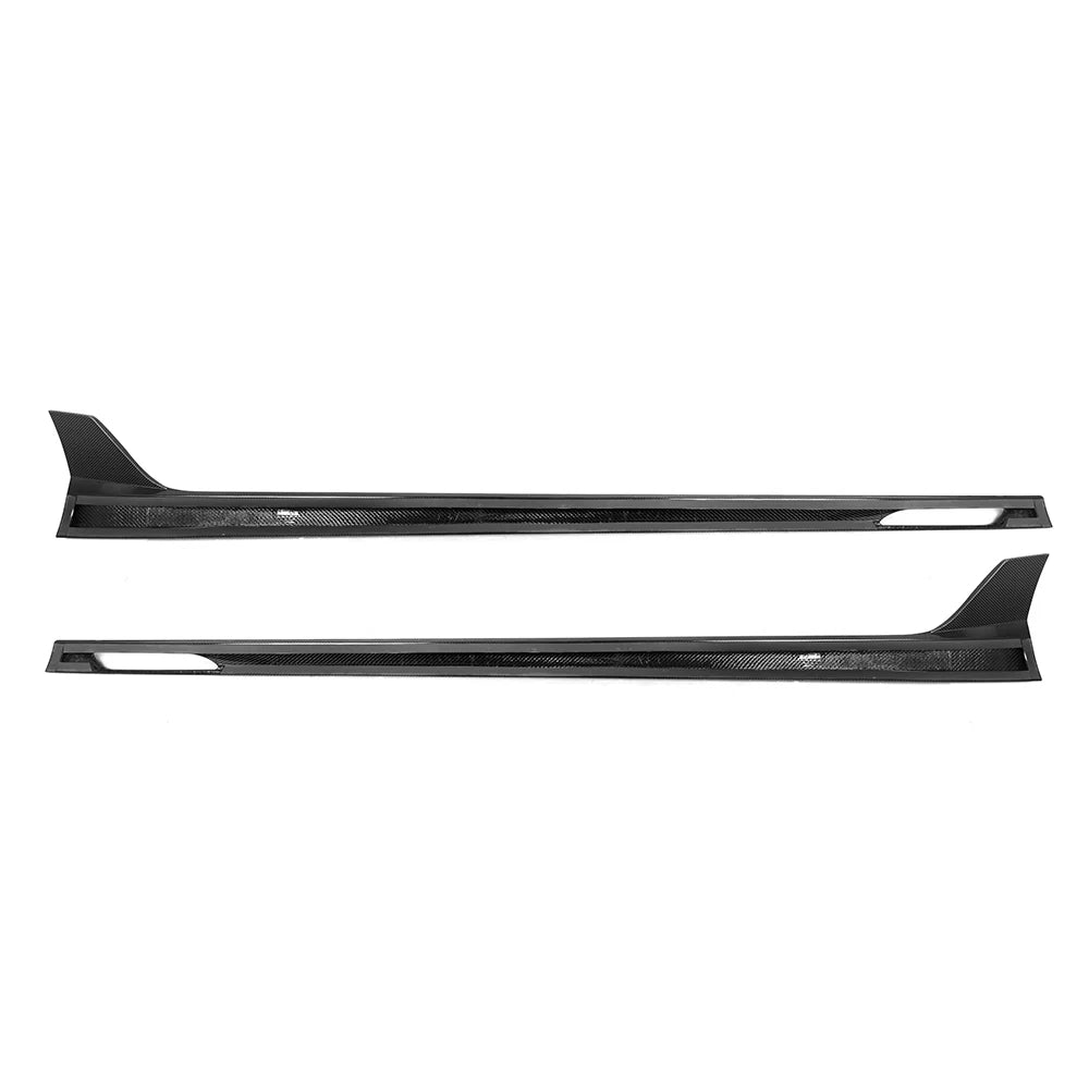 SOOQOO V2 BMW M5 G90 Side Skirt In Prepreg Carbon Fiber