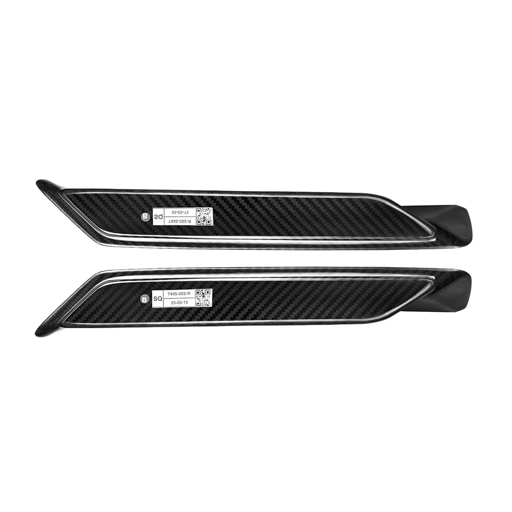 SOOQOO BMW M5 G90 Reflector Trims In Prepreg Carbon Fiber