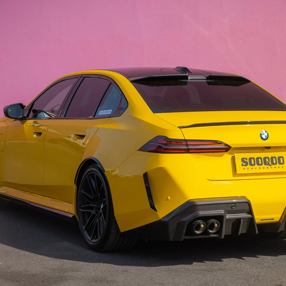 SOOQOO BMW M5 G90 Reflector Trims In Prepreg Carbon Fiber