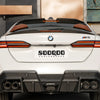 SOOQOO BMW M5 G90/G60 Rear Spoiler In Prepreg Carbon Fiber
