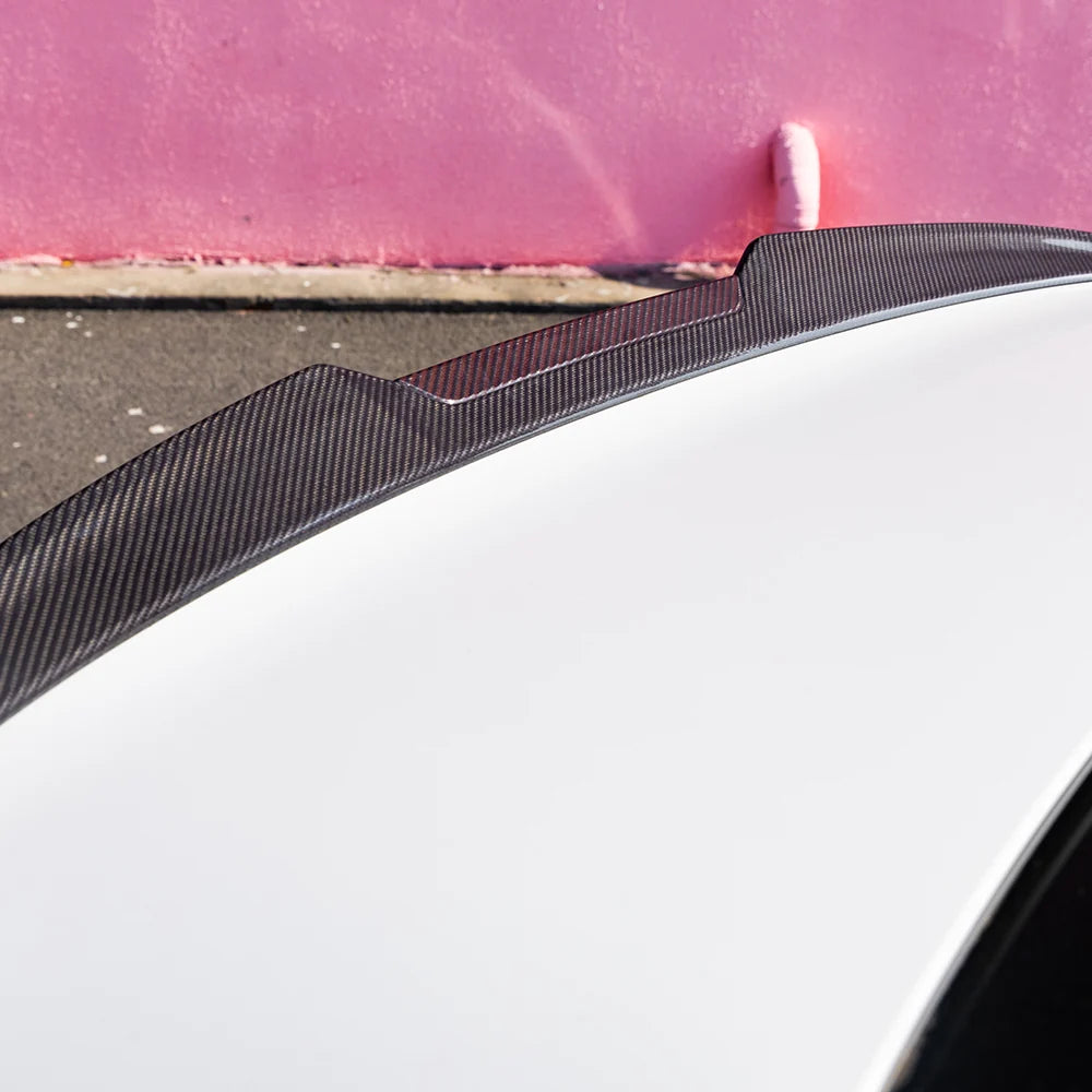 SOOQOO BMW M5 G90/G60 Rear Spoiler In Prepreg Carbon Fiber