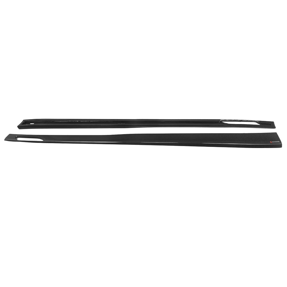 SOOQOO V1 BMW M5 G90 Side Skirt in Prepreg Carbon Fiber