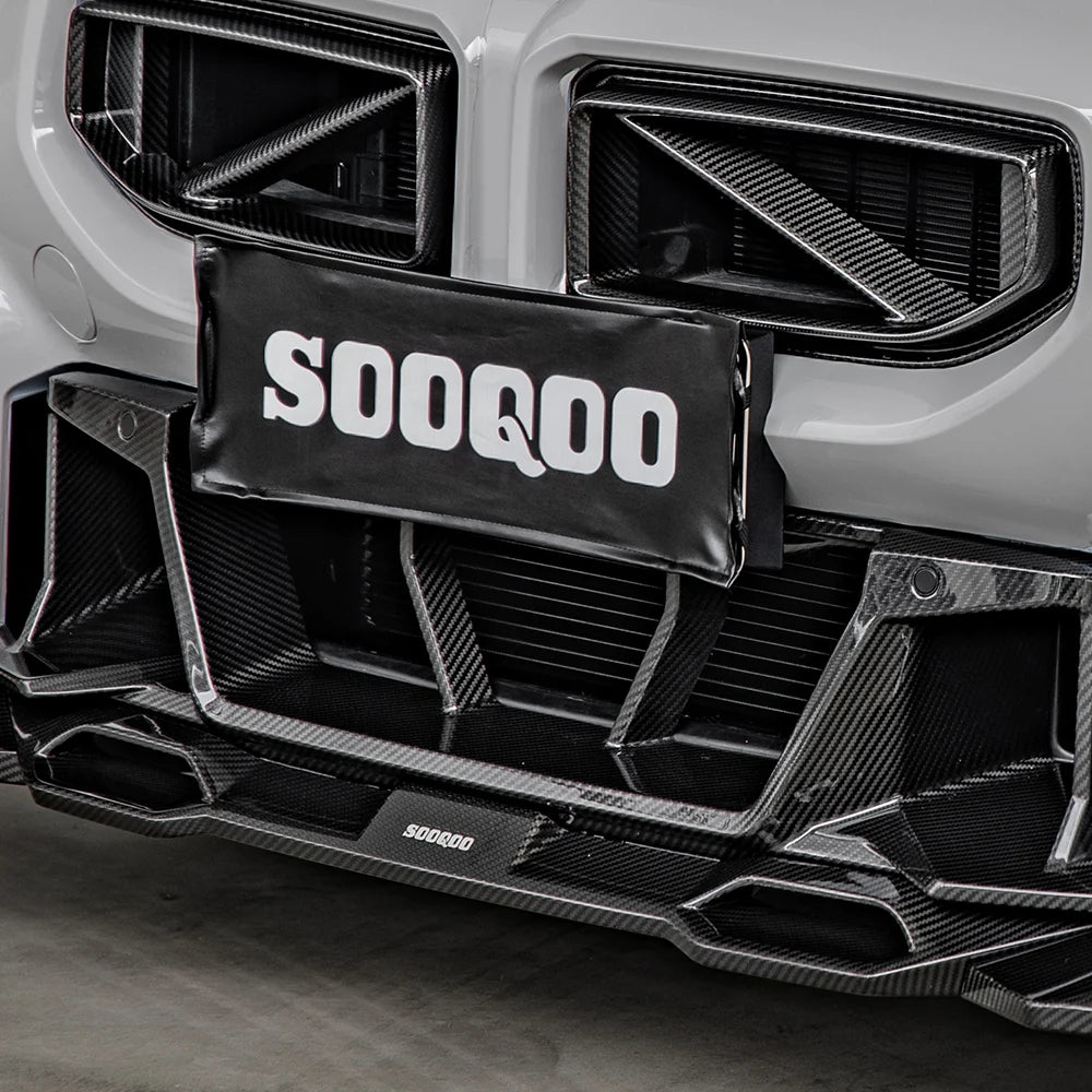 SOOQOO V1 BMW M2 G87 Front Lip In Prepreg Carbon Fiber