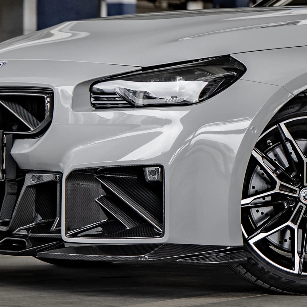 SOOQOO V1 BMW M2 G87 Front Lip In Prepreg Carbon Fiber