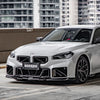 SOOQOO V1 BMW M2 G87 Front Lip In Prepreg Carbon Fiber
