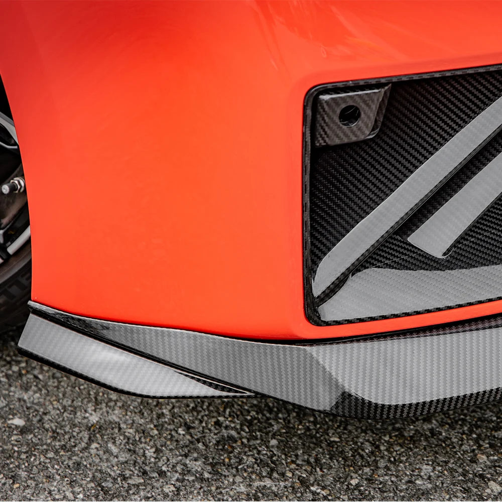 SOOQOO V2 BMW M2 G87 Front Lip In Prepreg Carbon Fiber