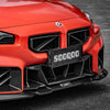 SOOQOO V2 BMW M2 G87 Front Lip In Prepreg Carbon Fiber