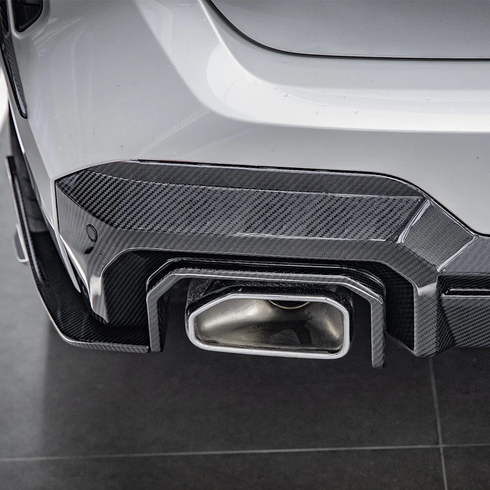 SOOQOO BMW X3 G01 LCI Rear Diffuser In Prepreg Carbon Fiber