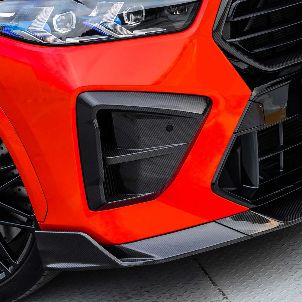 SOOQOO BMW X5M F95 LCI Air Duct In Prepreg Carbon Fiber